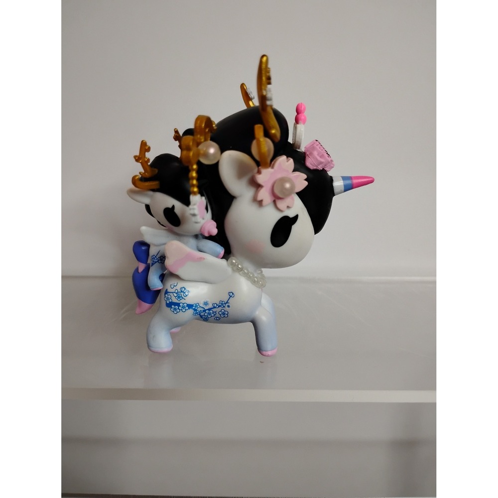 Tokidoki Unicorno Mother and Baby Vinyl Figure Cherry Blossom